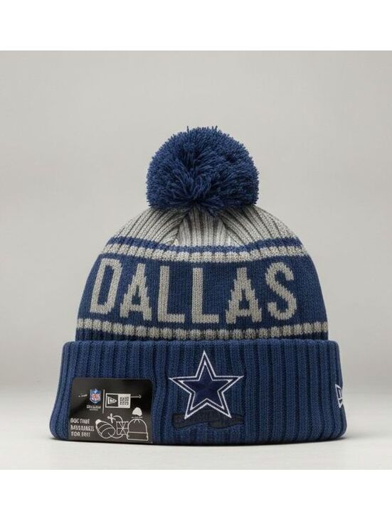 NFL Other - Dallas Cowboys NFL Winter Hat Removable Pom Pom Cozy Warm One Size Fit All